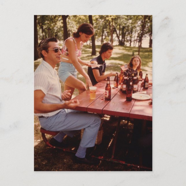 Carte Postale J'Aime La Bière ! - VINTAGE (Devant)
