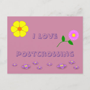 Carte Postale J'aime le post-croisement