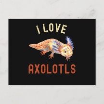 J'Aime Les Axolotls, Mignons Axolotl Drôle