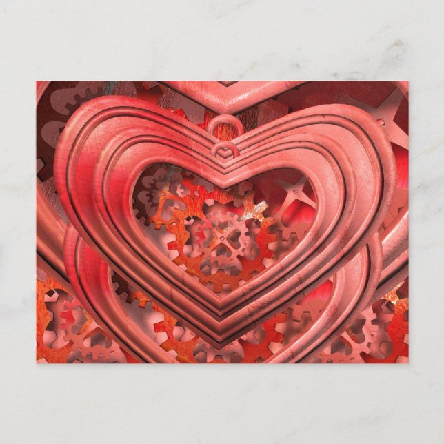 Carte Postale J'aime l'ingénierie (Devant)