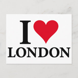 CARTE POSTALE J'AIME LONDRES