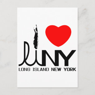 Carte Postale J'aime Long Island NY