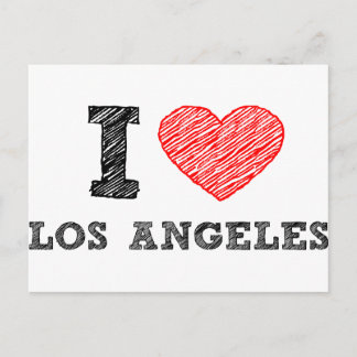 Carte Postale J'aime Los Angeles