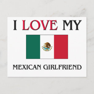 Carte Postale J'Aime Ma Fille Mexicaine