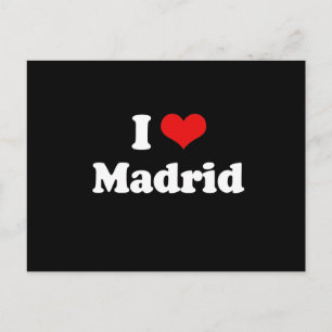 CARTE POSTALE J'AIME MADRID