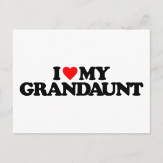 CARTE POSTALE J'AIME MON GRAND-DAUNT