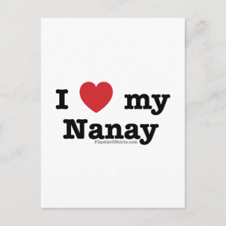 Carte Postale J'Aime Mon Nanay
