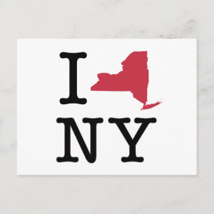 Carte Postale J'aime New York