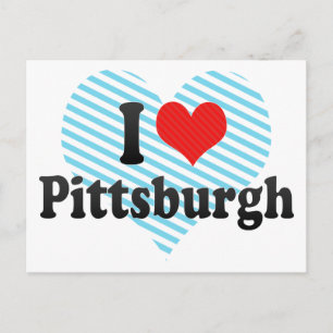Carte Postale J'Aime Pittsburgh