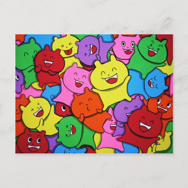 Carte postale - J'Aime Yummy ! (Devant)