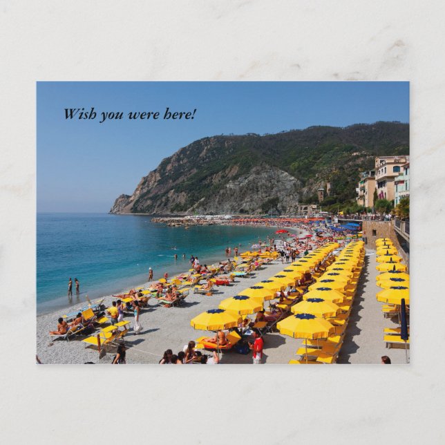 Carte postale: J'aimerais que vous soyez ici ! (Devant)