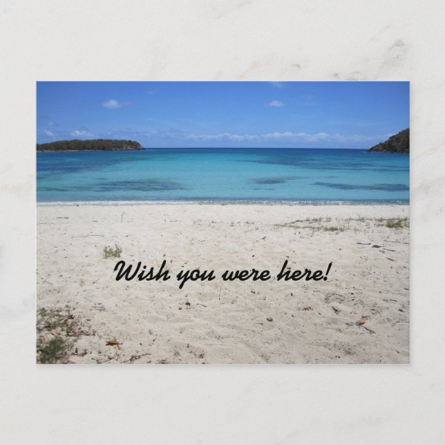 Carte Postale J'aimerais que vous soyez ici. (Devant)