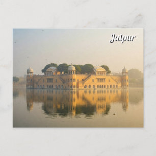 Carte Postale Jaipur Jal Mahal Souvenir