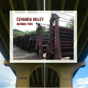 Carte Postale Jaite Paper Company Foundirier, Cuyahoga Valley NP