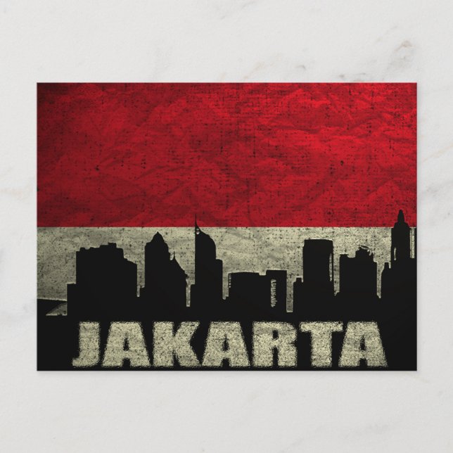 Carte postale Jakarta (Devant)