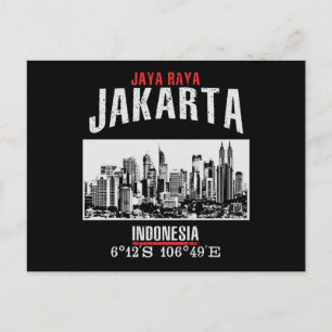 Carte Postale Jakarta