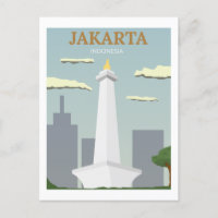 Jakarta, Indonésie Voyage Vintage Retro