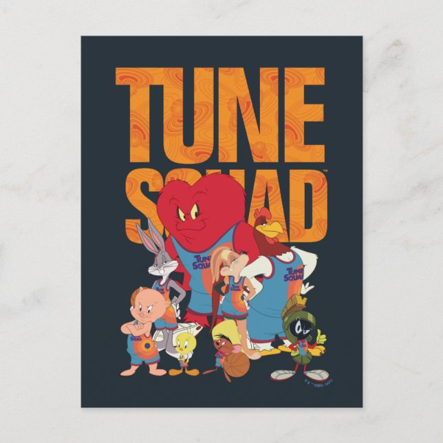 Carte Postale JAM SPACE : UN NOUVEAU LEGAC™ | TUNE SQUAD™ Lineup (Devant)