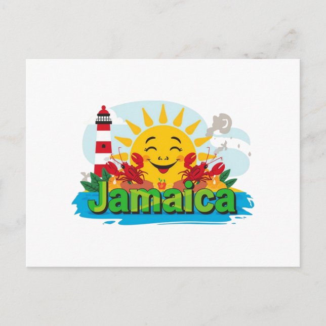 Carte Postale Jamaica ya mon  (Devant)