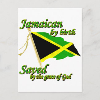 Carte Postale Jamaïcain de naissance sauvé par la grâce de Dieu