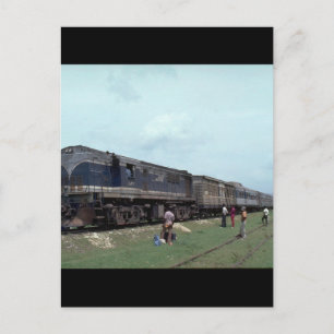 Carte Postale Jamaïque, GE #121 avec local_Trains of the World