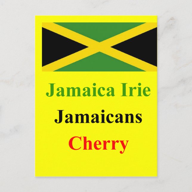 Carte Postale Jamaïque irie (Devant)