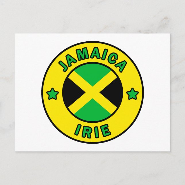 Carte Postale Jamaïque Irie (Devant)