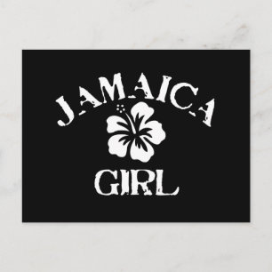 Carte Postale Jamaïque Pink Girl