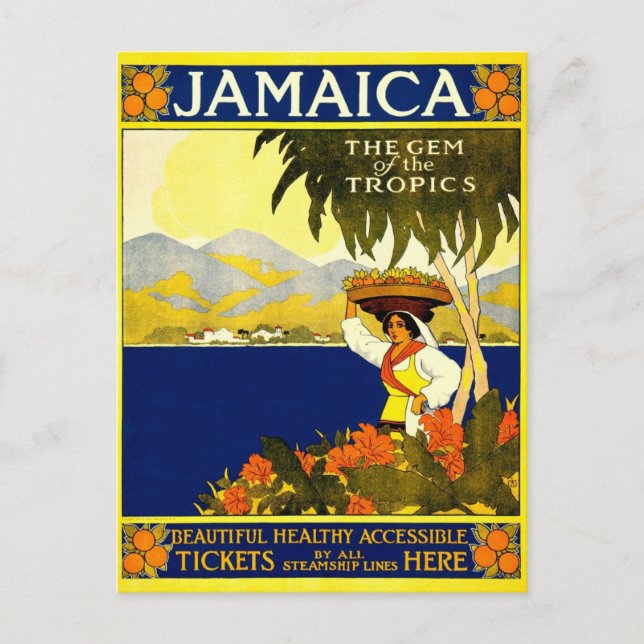 Carte Postale Jamaïque Travel (Devant)