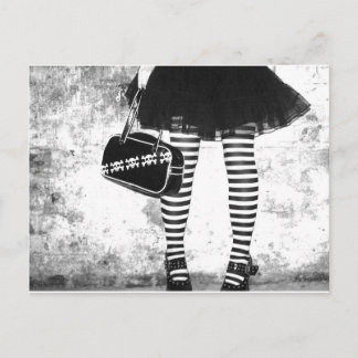 CARTE POSTALE JAMBES