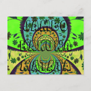 Carte postale Jambo Hakuna Matata African Ethic Ar