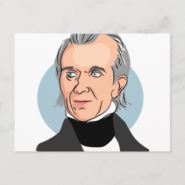 Carte Postale James Knox Polk (Devant)