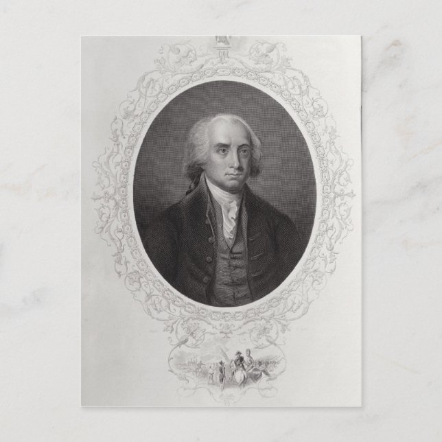 Carte Postale James Madison (Devant)