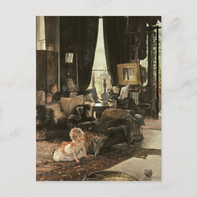 Carte Postale James Tissot | Hide and Seek, c.1880-82 (Devant)