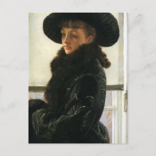 Carte Postale James Tissot - Portrait de Kathleen Newton