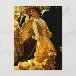 Carte Postale James Tissot   the Ball, c.1878