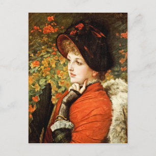 Carte Postale James Tissot - Type De Beauté (ou Kathleen Newton)