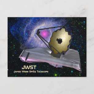 Carte Postale James Webb Télescope spatial JWST