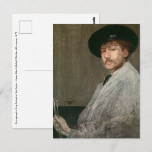 Carte Postale James Whistler - Portrait du peintre