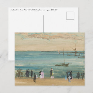 Carte Postale James Whistler - Southend Pier