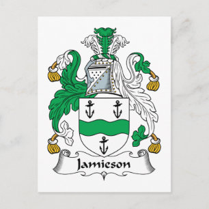 Carte Postale Jamieson Family Crest