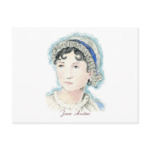 Jane Austen Portrait par Alice Flynn