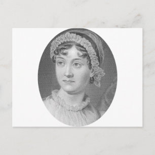 Carte Postale Jane Austen Simply Jane Portrait