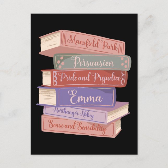 Carte Postale Jane Austen's Novels V (Devant)