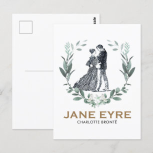 Carte Postale Jane Eyre et Edward Rochester avec Wreath