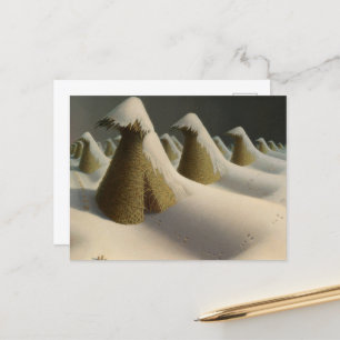 Carte Postale Janvier par Grant Wood