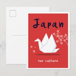 Carte Postale Japan Culture Vintage Travel