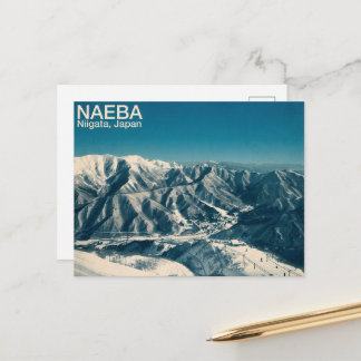 Carte Postale Japan Snow Culture Naeba 苗場 スキー場 - ポストカード