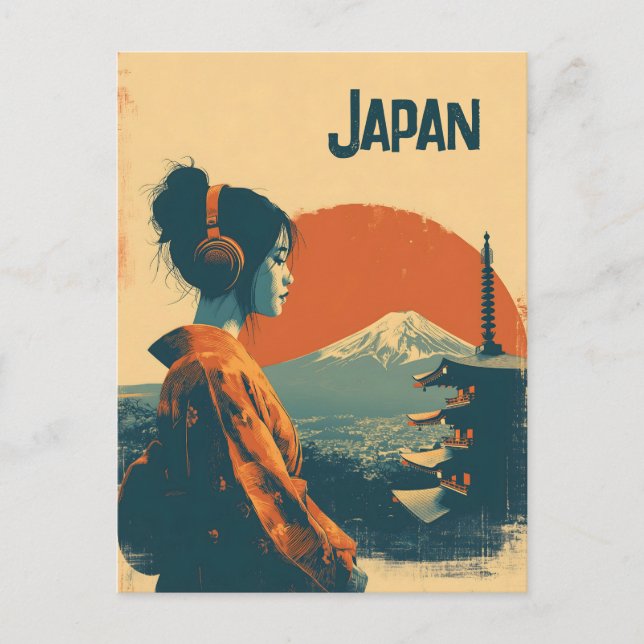 Carte Postale Japan vintage (Devant)