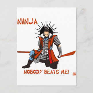 Carte Postale Japonais NINJA 忍 者
